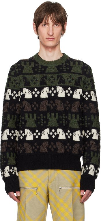 Burberry Jacquard Sweater 8076893