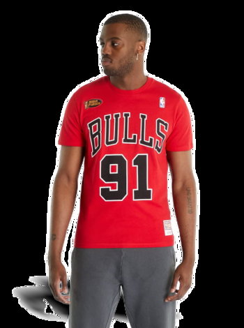 Mitchell & Ness NBA N&N Tee Bulls Dennis Rodman BMTRINTL1074-CBUDRRED1