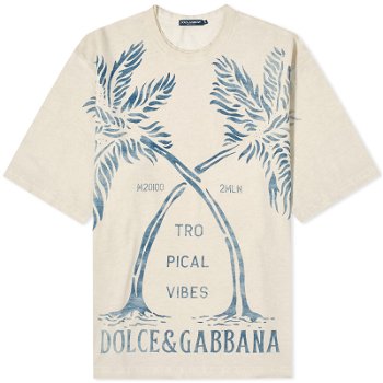 Dolce & Gabbana Palms T-Shirt G8RF9TG7K1W-A3913
