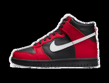 Nike Dunk High "Black University Red" GS DB2179-003