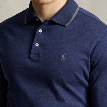 Polo by Ralph Lauren Polo Ralph Lauren Cotton-Jersey Long Sleeved Polo Shirt 710884588002