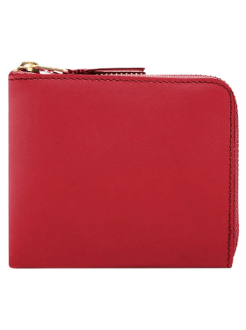 Comme des Garçons Classic Leather Line L-Zipper Wallet SA3100 RED