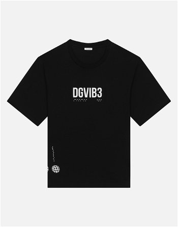 Dolce & Gabbana Jersey T-shirt With Dg Vib3 Logo L7JTHTG7M6PN0000