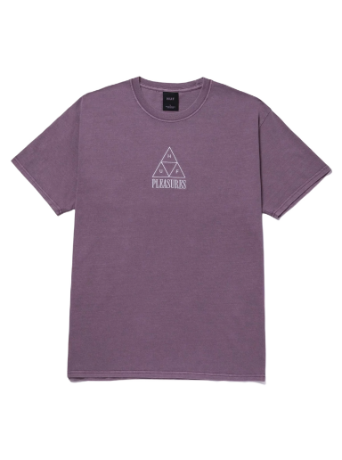 HUF x Pleasures Dyed T-Shirt TS01807-PURPL-001