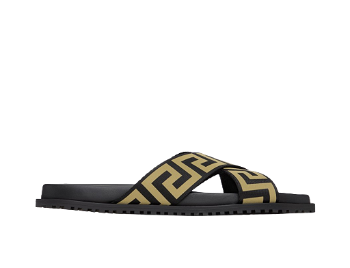 Versace Greca Sandals "Black" 1008318 1A05958