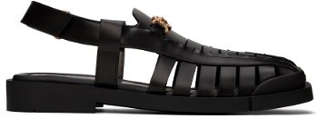 Versace Black Medusa '95 Sandals 1014821_1A09912