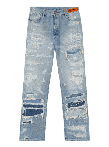 Super Distressed Reg 5 Pocket Jeans