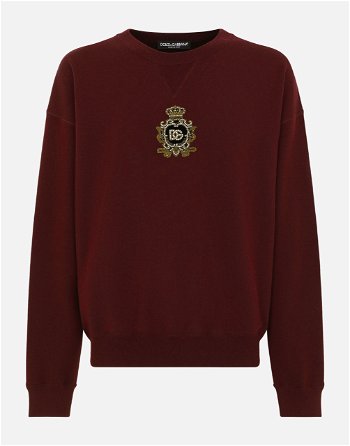 Dolce & Gabbana Cashmere And Wool Knit Sweatshirt GXQ12ZJFMQ2R2723