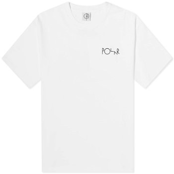 Polar Skate Co. Stroke Logo T-Shirt PSC-CO-3-WHT