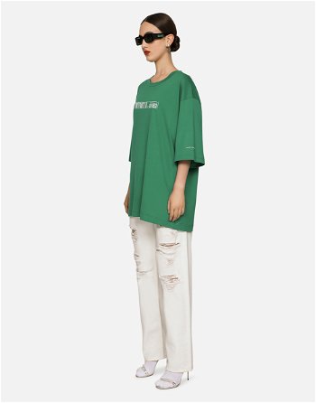 Dolce & Gabbana Cotton Jersey T-shirt With Dgvib3 Print F8U94TG7K3DV0403