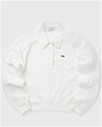 Relaxed Fit Terry Knit Polo Sweatshirt