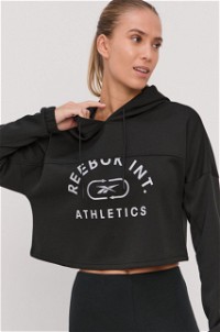 Training Cropped Hoodie with Print