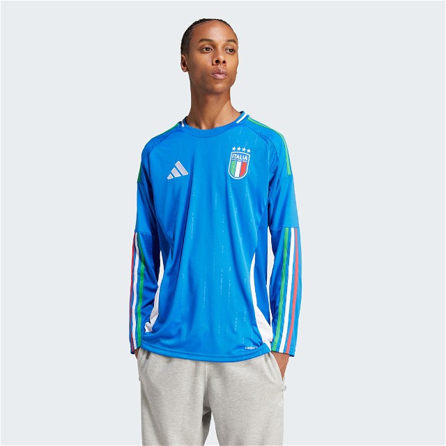 Italy 24 Long Sleeve Home Jersey 24/25