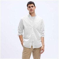 Standard Stretch Poplin Shirt Optic White