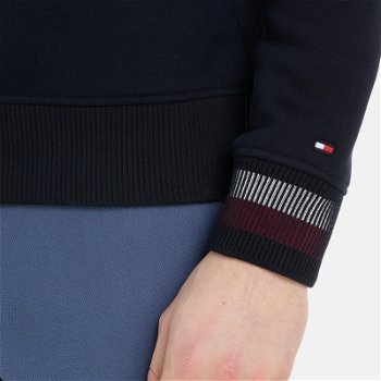 Tommy Hilfiger Monotype Collegiate Cotton-Blend Sweatshirt MW0MW32670DW5