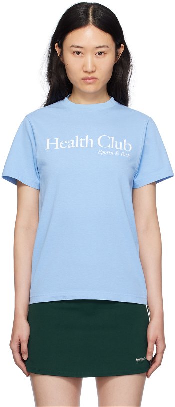 Sporty & Rich 'Health Club' T-Shirt TSAW2371SK