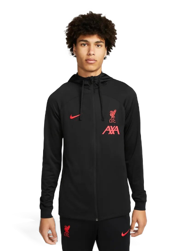 Liverpool F.C. Strike Away Dri-FIT Hooded Football Tracksuit Jacket
