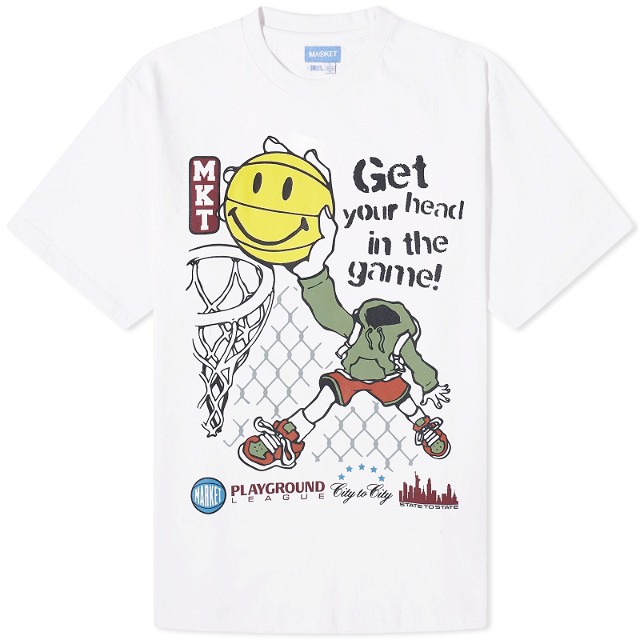 Smiley Head In The Game T-Shirt