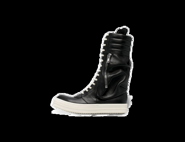 Cargo Basket Leather Boots