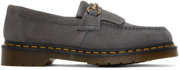 Dr. Martens Gray Adrian Snaffle Loafers 31588764