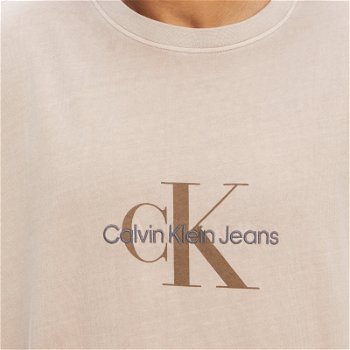 CALVIN KLEIN Jeans Monologo Cotton-Blend Mineral Dye J30J323306PE5
