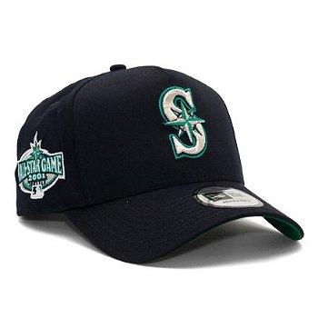 New Era 9FORTY A-Frame MLB Patch Seattle Mariners Cooperstown Navy One Size 60422514