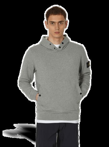 Stone Island Garment Dyed Hooded Sweatshirt Grey 791561720 V0M64