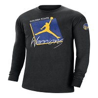 Golden State Warriors Courtside Statement Edition Jordan Max90 NBA T-Shirt