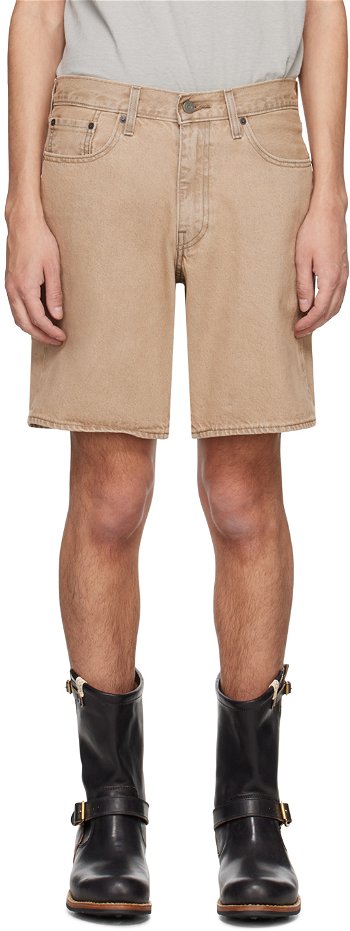 Levi's Beige 468 Stay Loose Shorts A8461-0001