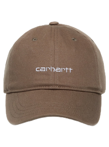 Carhartt WIP Canvas Script Cap Brown I028876.1R8XX
