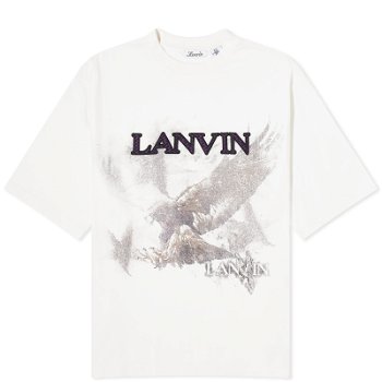 LANVIN Future Eagle Print T-Shirt RU-TS0026-J123-P24-0741