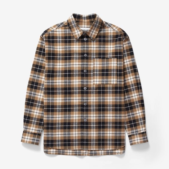 Recycled Cotton Flannel Shirt