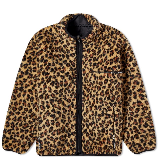 Reversible Leopard Fleece Jacket