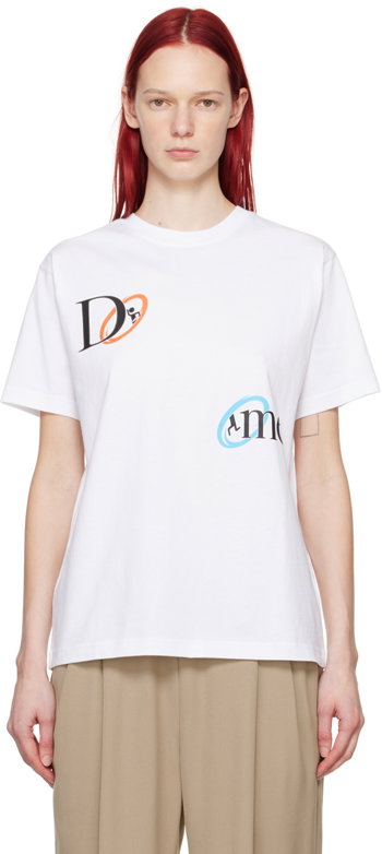 Dime White Portal T-Shirt DIMESP2422WHT
