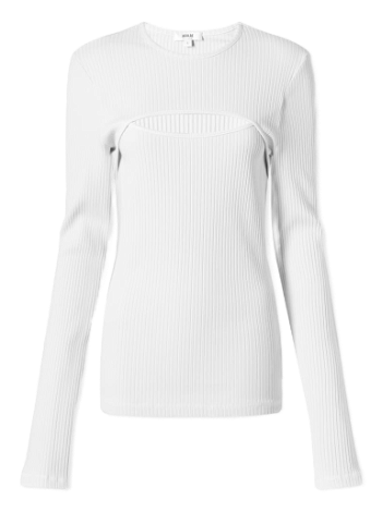 AGOLDE Lyza Cut Out Ribbed Top A7139-1387