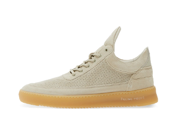 Filling Pieces Low Top Perforated Suede Off White 10122791890