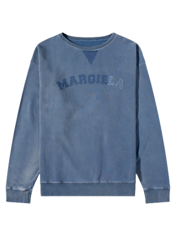 Maison Margiela Distressed College Logo Sweatshirt S50GU0209-S25570-469