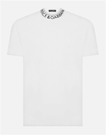 Dolce & Gabbana Round-neck T-shirt With Print G8PL1TFU7EQW0800