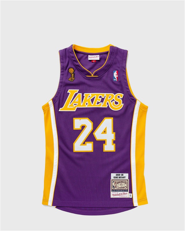 NBA AUTHENTIC JERSEY LOS ANGELES LAKERS ROAD FINALS 2008-09 KOBE BRYANT #24