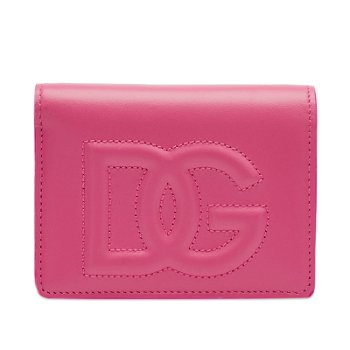 Dolce & Gabbana Logo Leather Mini Wallet Glicine BI1211AG081-80441