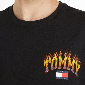 Tommy Hilfiger Tommy Jeans Relaxed Fit Vintage Flame Cotton-Jersey DM0DM17739BDS