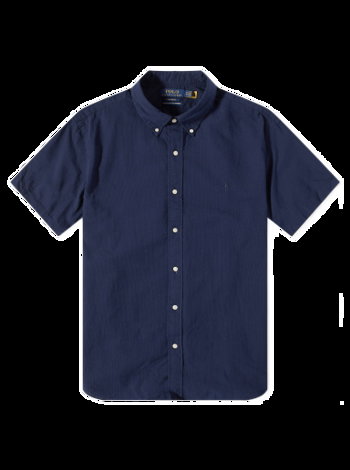 Polo by Ralph Lauren Seersucker Short Sleeve Shirt Astoria Navy 710906575003