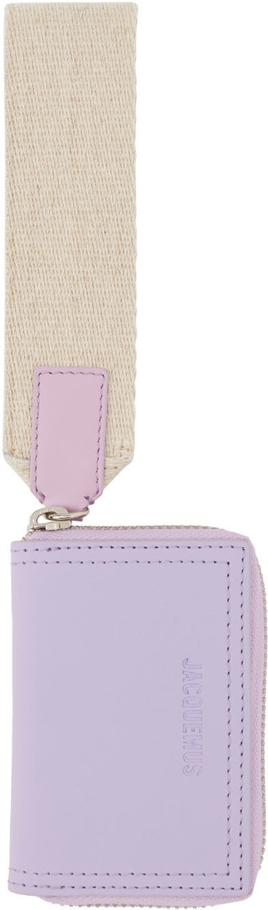 Purple 'Le Porte Rectangle' Wallet