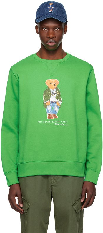 Polo by Ralph Lauren Green Polo Bear Sweatshirt 710853308030