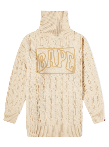 Logo Cable Knit Sweater