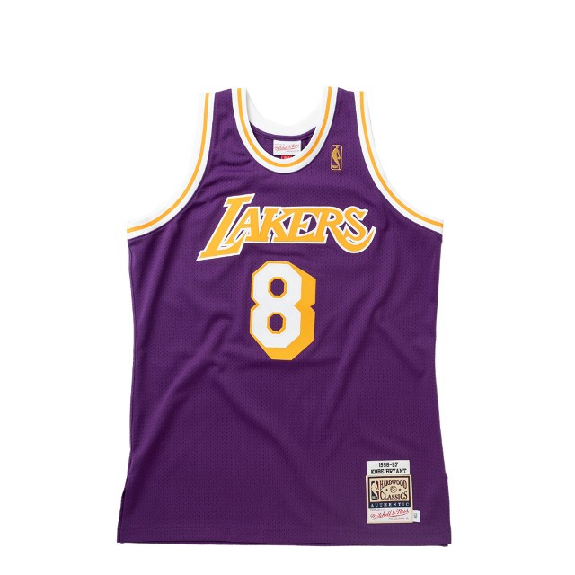 NBA AUTHENTIC JERSEY LOS ANGELES LAKERS ROAD 1996-97 KOBE BRYANT #8