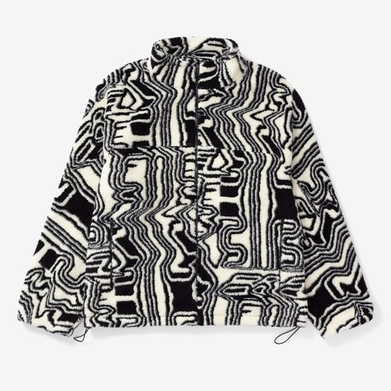 Distorted Fleece Jacket
