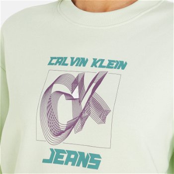 CALVIN KLEIN Jeans Hyper Real Ck Cotton-Blend Jersey J20J222344LCE