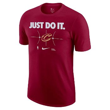 Nike NBA CLEVELAND CAVALIERS ESSENTIAL JUST DO IT T-SHIRT, TEAM RED FQ6272-677