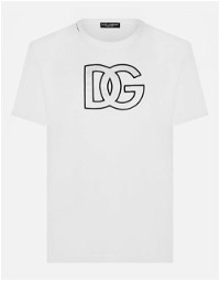 Cotton T-shirt With Dg Patch